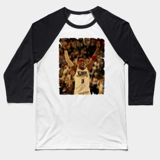 Allen Iverson - Vintage Design Of Basketball Baseball T-Shirt